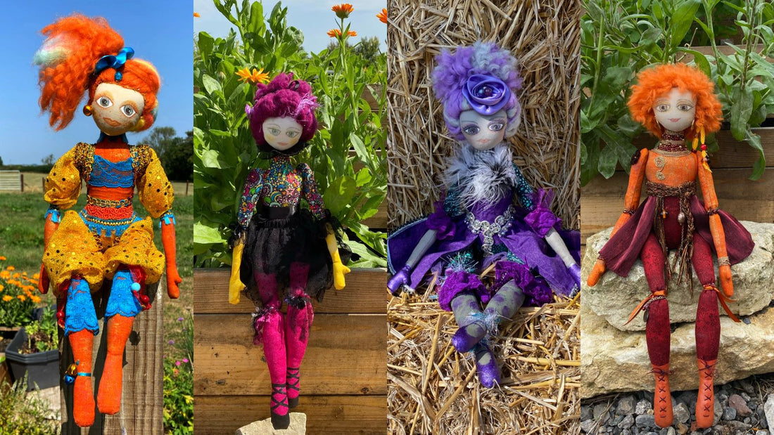 Dolls in the sun