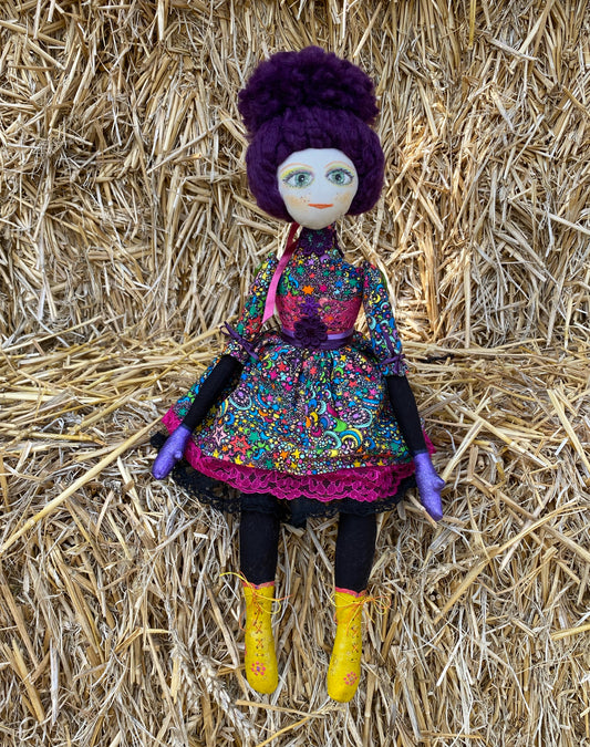 Colourful and Eyecatching Art Doll